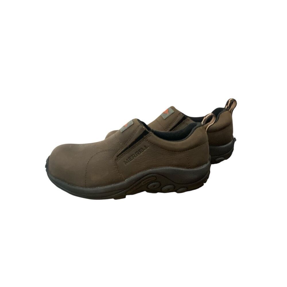 New in Box Merrell Jungle Moc Leather Comp Toe Work Shoe Women’s Size 6.5M